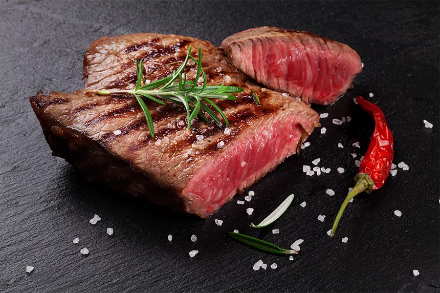 Schiller roastbeef jungbulle gegrillt